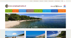 Desktop Screenshot of campingskroatie.nl